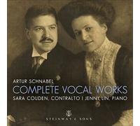 Sara Couden (Alt) - Artur Schnabel: Complete Vocal Works