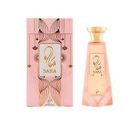 Sara Eau de Parfum Spray de 100 ml para mujer, elegante fragancia floral, afrutada y cálida de almizcle