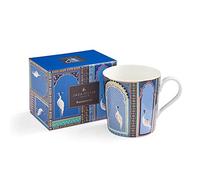Sara Miller London Portmeirion India - Taza, diseño de ventanas de celosía