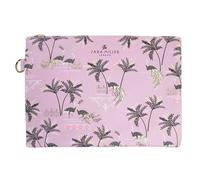 Sara Miller Savannah - Neceser de Viaje con Detalles de lámina Dorada, Multicolor, Neceser