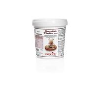 Saracino Chocolate plástico Blanco Para decorar y modelar De 1 Kg Made in Italy