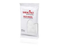 Saracino Pasta De Azúcar Model Blanco Para Modelar De 250 g Sin Gluten Made In Italy