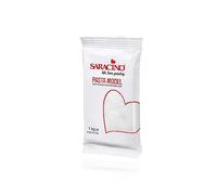 Saracino Pasta De Azúcar Model Blanco Para Moldear De 1 Kg Sin Gluten Made In Italy
