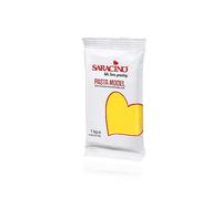 Saracino Pasta fondant Model Amarilla Para modelar De 1 kg Sin gluten Made in Italy