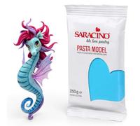 Saracino Pasta fondant Model Celeste Para modelar De 250 g Sin gluten Made in Italy