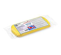 Saracino Pasta Fondant Top Amarillo Para Cubrir De 500 Gr Sin Gluten Made In Italy