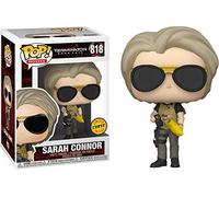 Sarah Connor (Chase): Funko Pop! Figura de Vinilo de películas Terminator 818 + Protector Pop Ultimate Guard