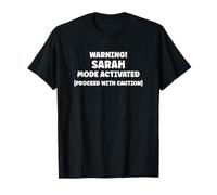 SARAH Personalized Women's Gift Custom SARAH Camiseta