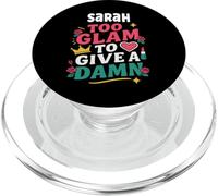 Sarah Personalized Women's Gift Custom Sarah PopSockets PopGrip para MagSafe