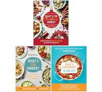 Sarah Rossi Collection 3 Books Set (What’s For Christmas Dinner?, What’s For Dinner? & What's for Dinner in One Pot?)