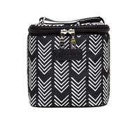 Sarah Wells Cold Gold - Bolsa térmica para leche materna con bolsa de hielo (blanco y negro)
