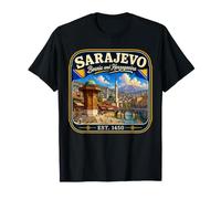 Sarajevo Bosnia Ciudad Natal Sarajevo Vacaciones Sarajevo Viaje Camiseta
