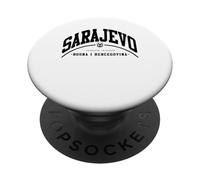 Sarajevo Bosnia y Herzegovina Viaje a Sarajevo, Bosna i Herzegovina Capital PopSockets PopGrip Adhesivo
