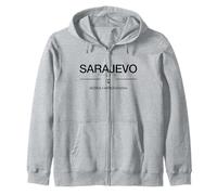 Sarajevo Bosnia y Herzegovina Viaje a Sarajevo, Bosna i Herzegovina Capital Sudadera con Capucha