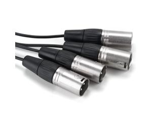 Saramonic 1x3.5mm TRRRS Male to 4x XLR Splitter for Blink500 T4