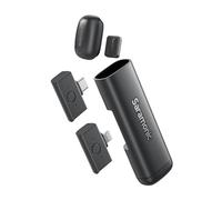Saramonic Air SE - Micrófono Lavalier inalámbrico para iPhone y Android, 48 kHz/24 bits con cancelación de ruido IA, micrófono de clip para YouTube, TikTok, entrevista, vlogging