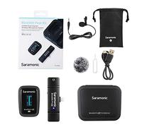 Saramonic Blink500 Prox B3 Sistema de Micrófono Inalámbrico con Clip con Lavalier y Receptor Lightning
