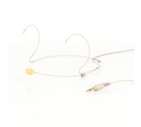 Saramonic DK6G - Micrófono Omni de perfil bajo (beige) con 3.5 mm para inalámbricos de 2.4 GHz, Rode, DJI, TXS y grabadoras, cámaras, mezcladores con alimentación de enchufe