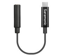 Saramonic Female 3.5mm TRS Microphone & Audio Adapter Cable for DJI Osmo Action Cameras