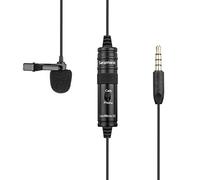 Saramonic Lavalier - Micrófono para cámaras fotográficas, Dispositivos móviles y más, con Cable de 6 m (LAVMICROU2), Lavalier TRS/TRRS