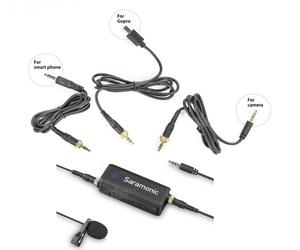 Saramonic LavMic Premium Lavalier Microphone (Smartphone, GoPro, DSLR)