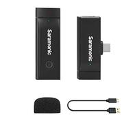 Saramonic Micrófono inalámbrico Android, Blink GO-U1 Micrófono inalámbrico Lavalier con cancelación de Ruido para Dispositivos Samsung/LG/Pixel/Android Type-C