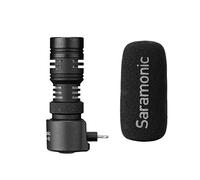 Saramonic SmartMic+Di - Micrófono condensador direccional compacto para iPhone y dispositivos iOS