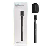 Saramonic SR-MH1 - Soporte universal de mano para transmisores de micrófono con clip de 2.4 GHz con parabrisas