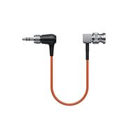 Saramonic SR-TRS-C06 - Cable de bloqueo de 3,5 mm TRS a BNC para dispositivos de código de tiempo, cámaras de transmisión (Sony/Panasonic/Blackmagic) y grabadoras (Zoom/Zaxcom/Sony)