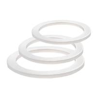 Saraoriginalshop 3 juntas de repuesto universales para cafeteras Moka compatibles con Bialetti, compatibles con Pedrini y otros, disponibles en 5 tamaños (3 tazas)