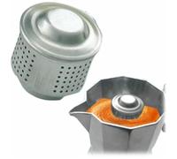 Saraoriginalshop Guardabarros antisalpicaduras de repuesto universal para Moka compatible con Bialetti, compatible con Pedrini y otros.
