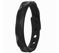 Sarari Pulsera antiestática, unisex ajustable cuerpo eliminador estático pulsera de silicona impermeable deporte actividad fitness pulsera para parejas regalos de San Valentín