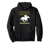 Saratoga Springs New York Jockey de Carreras de Caballos Sudadera con Capucha