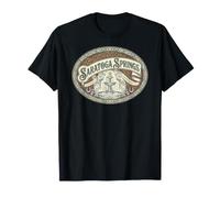 Saratoga Springs, Nueva York, Carreras de Caballos, Water Fountain Town Camiseta