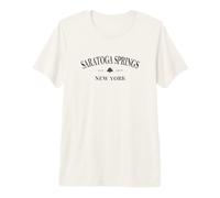 Saratoga Springs Nueva York | Gráfico de Saratoga Springs NY | Camiseta Premium