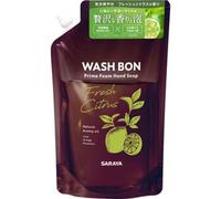 SARAYA - Wash Bon Prime Foam Hand Soap Fresh Citrus 500ml Refill