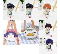 Sarazanmai Jinnai Enta Akutsu Mabu Yasaka Kazuki Reo Niiboshi Anime Hair Cosplay Disfraz Peluca Juego Rol Llavero Soporte Placa Regalo Un Tamaño 7Pcs Todos
