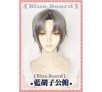 SARAZANMAI Jinnai Enta Akutsu Mabu Yasaka Kazuki Reo Niiboshi Anime pelo Cosplay disfraz peluca juego papel llavero soporte placa regalo talla única GRIS