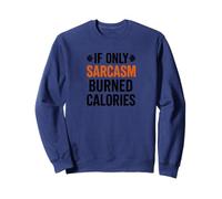 Sarcasm Gym Humor Bold Workout Quote Graphic Design Sudadera