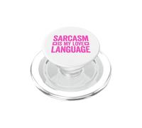 Sarcasm Is My Love Language PopSockets PopGrip para MagSafe