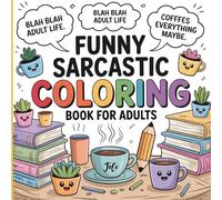Sarcasm Is My Therapy Bold and Easy Coloring Book: Snarky Quotes for Adult Relaxation (Bold & Easy Adults Only Coloring Series (18+))