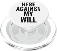 Sarcasmo Aquí contra Mi Voluntad Hombres Divertidos PopSockets PopGrip para MagSafe