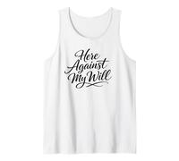 Sarcasmo aquí contra mi voluntad Mujeres Divertidas Camiseta sin Mangas