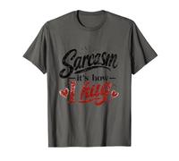 Sarcasmo - Así es como Abrazo Snarky Humor sarcástico Camiseta