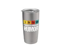 Sarcasmo Elementos Primarios del Humor, Tabla Periódica, Ciencia Vaso térmico de acero inoxidable de doble pared