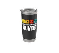 Sarcasmo Elementos Primarios del Humor, Tabla Periódica, Ciencia Vaso térmico de acero inoxidable de doble pared