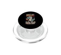 Sarcasmo En El Lugar De Trabajo No Dejes Que Los Idiotas PopSockets PopGrip para MagSafe