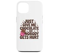 Sarcasmo para amantes del chocolate - Just Give Me Candy Bar Carcasa para iPhone 13