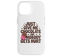 Sarcasmo para amantes del chocolate - Just Give Me Candy Bar Carcasa para iPhone 14