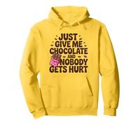 Sarcasmo para amantes del chocolate - Just Give Me Candy Bar Sudadera con Capucha